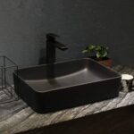Black Ceramic Bathroom Sinks Bowl
