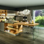 EuroCucina-Linee-Kitchen-design-from-Team7-island-with-glass-base