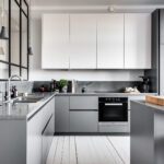 Lower-kitchen-cabinets-in-grey
