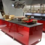 Nobilia-Soapstone-Countertops-For-Red-Kitchen