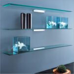 Pretty-looking-glass-wall-shelves