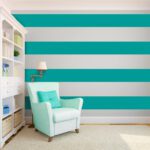 striped-turquoise-wall