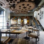 Restaurantes con llamativos diseños de techo