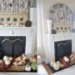Ideas de decoración de chimeneas de otoño que impresionan e inspiran