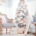 White-decorated-Christmas-Tree-with-pink-accents